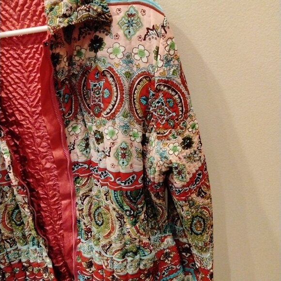 Paisley/flowered Reversible Ubu jacket - Picture 5 of 12
